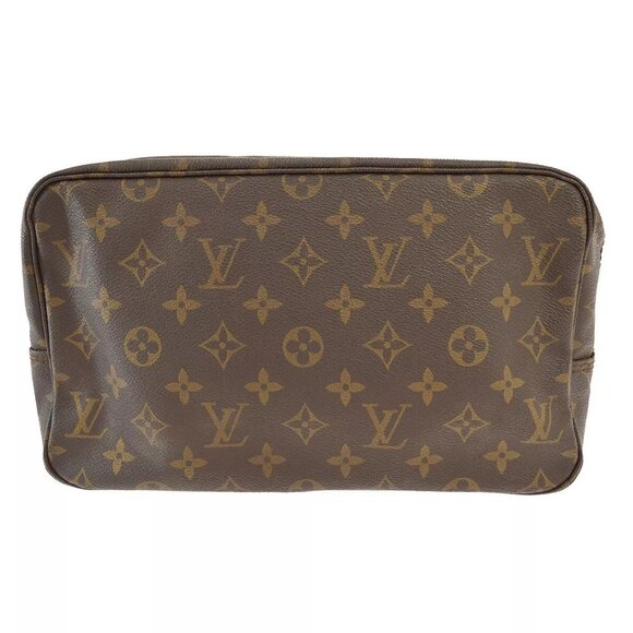 LOUIS VUITTON TROUSSE TOILETTE 28 COSMETIC POUCH MONOGRAM - Picture 1 of 11